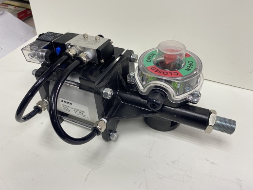 Пневмоцилиндр дозатора задвижки цемента